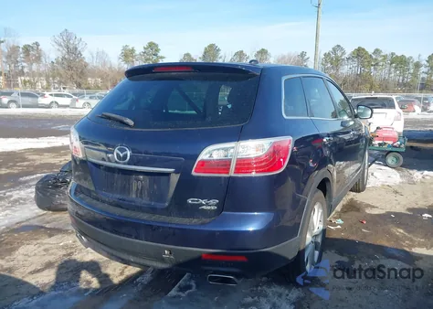 2012 Mazda Cx-9 Grand Touring from USA, damaged, VIN JM3TB3DA3C0339276